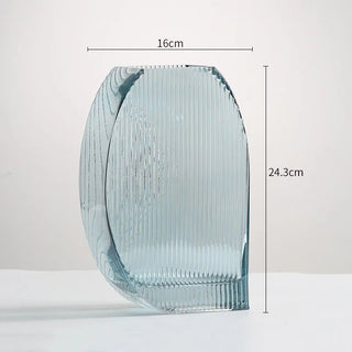 Vaso Materiale Vetro Dimensioni Diverse Composizioni Floreali Arredo Casa Decorazione Moderna-INTERIOR DREAM DESIGN