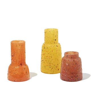 Vaso Materiale Vetro Diversi Modelli Design Creativo Composizione Floreale Arredo Casa-INTERIOR DREAM DESIGN