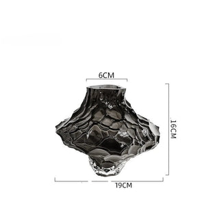 Vaso Trasparente Design Innovativo Vetro Diverse Dimensioni Fiori Decorazione Casa-INTERIOR DREAM DESIGN