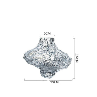 Vaso Trasparente Design Innovativo Vetro Diverse Dimensioni Fiori Decorazione Casa-INTERIOR DREAM DESIGN