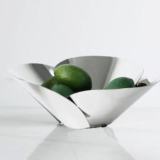 Vassoio Materiale Acciaio Grandi Capacità Vassoio Porta Oggetti Decorazione Tavolo-INTERIOR DREAM DESIGN