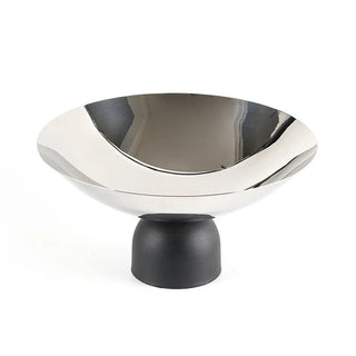 Vassoio Materiale Acciaio Vassoio Porta Oggetti Decorazione Moderna Arredo-INTERIOR DREAM DESIGN