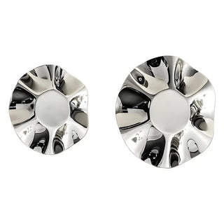 Vassoio Materiale Acciaio Vassoio Porta Oggetti Decorazione Moderna Arredo Creativo-INTERIOR DREAM DESIGN