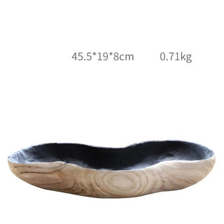 Vassoio Materiale Legno Design Moderno Dimensioni Diverse Espositore Tavolo-INTERIOR DREAM DESIGN