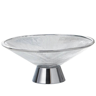 Vassoio Materiale Vetro Acciaio Vassoio Porta Oggetti Decorazione Moderno Casa Diversi Modelli-INTERIOR DREAM DESIGN