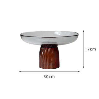 Vassoio Materiale Vetro Diversi Modelli Porta Oggetti Arredo Creativo Moderno Casa-INTERIOR DREAM DESIGN