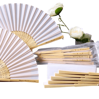 Ventaglio Pieghevole Carta Seta Utile Piccolo Portatile Resistente Fresco Decorazione Casa-INTERIOR DREAM DESIGN