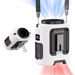 Ventilatore Diversi Colori Portatile Cintura Collo Piccole Dimensioni Utile Caldo Freddo Esterno Elettrodomestici Ricaricabili-INTERIOR DREAM DESIGN