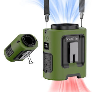 Ventilatore Diversi Colori Portatile Cintura Collo Piccole Dimensioni Utile Caldo Freddo Esterno Elettrodomestici Ricaricabili-INTERIOR DREAM DESIGN