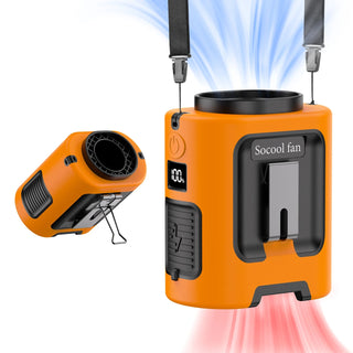 Ventilatore Diversi Colori Portatile Cintura Collo Piccole Dimensioni Utile Caldo Freddo Esterno Elettrodomestici Ricaricabili-INTERIOR DREAM DESIGN