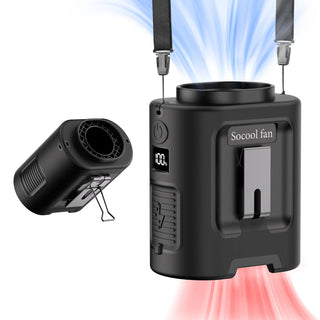 Ventilatore Diversi Colori Portatile Cintura Collo Piccole Dimensioni Utile Caldo Freddo Esterno Elettrodomestici Ricaricabili-INTERIOR DREAM DESIGN
