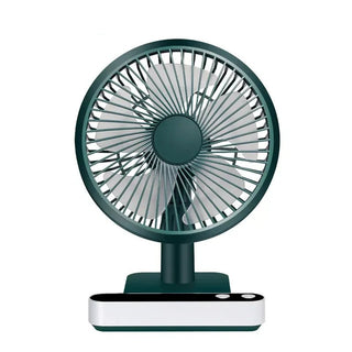 Ventilatore USB Testa Regolabile Batteria Ricaricabile Diverse Colorazioni Aria Fredda Materiale Plastica-INTERIOR DREAM DESIGN