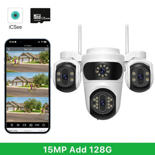 Video Camera Wifi Sicurezza Casa Esterno Impermeabile Professionale Plastica Utile-INTERIOR DREAM DESIGN